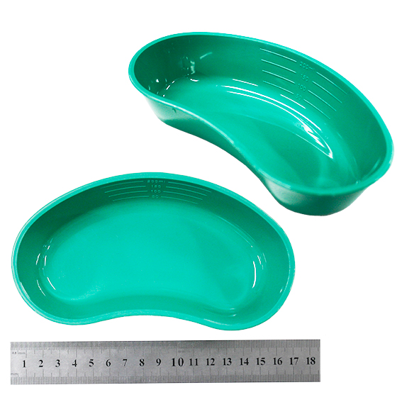 Livingstone Kidney Dish Tray 160mm Graduated 200ml Autoclavable Recyclable Plastic - Green x95
