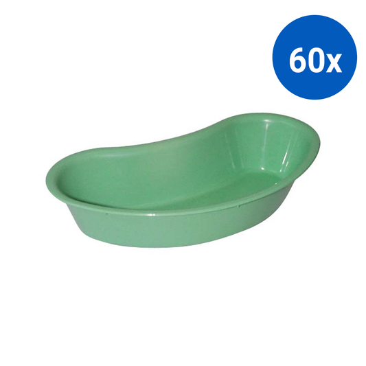 Livingstone Kidney Dish Tray 255mm Graduated 800ml Autoclavable - Green x60