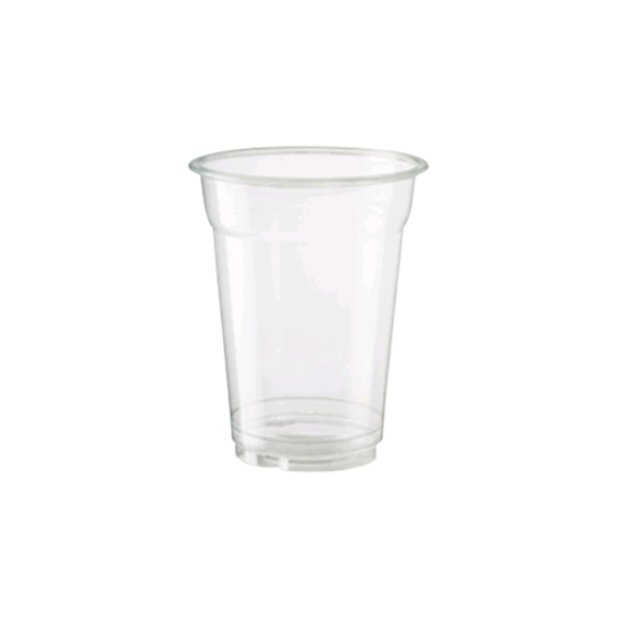Livingstone RPET Drinking Cups 250ml or 9oz 50 Pcs/Sleeve 1000 Pcs/Carton - Clear x5