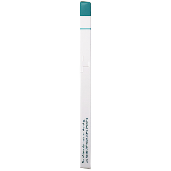 Nema Aqua Transparent Island Film Dressing with Non-Adherent Pad 18 x 8.2cm Sterile 5/Pack - Clear x25