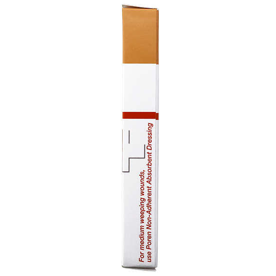 Poren-Lite Non-Adherent Absorbent Dressing 7.5 x 20cm Sterile 5/Box - White x170