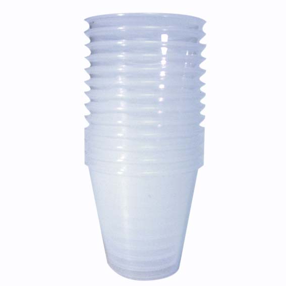 Livingstone Medicine Medication Measure Tumbler 60ml Grad 10ml 20 Pcs/Pack - Clear x55