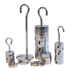 Livingstone Slotted Mass Weight Stainless Steel 5G 4.5mm Core Diameter 10/Pack - Silver x25