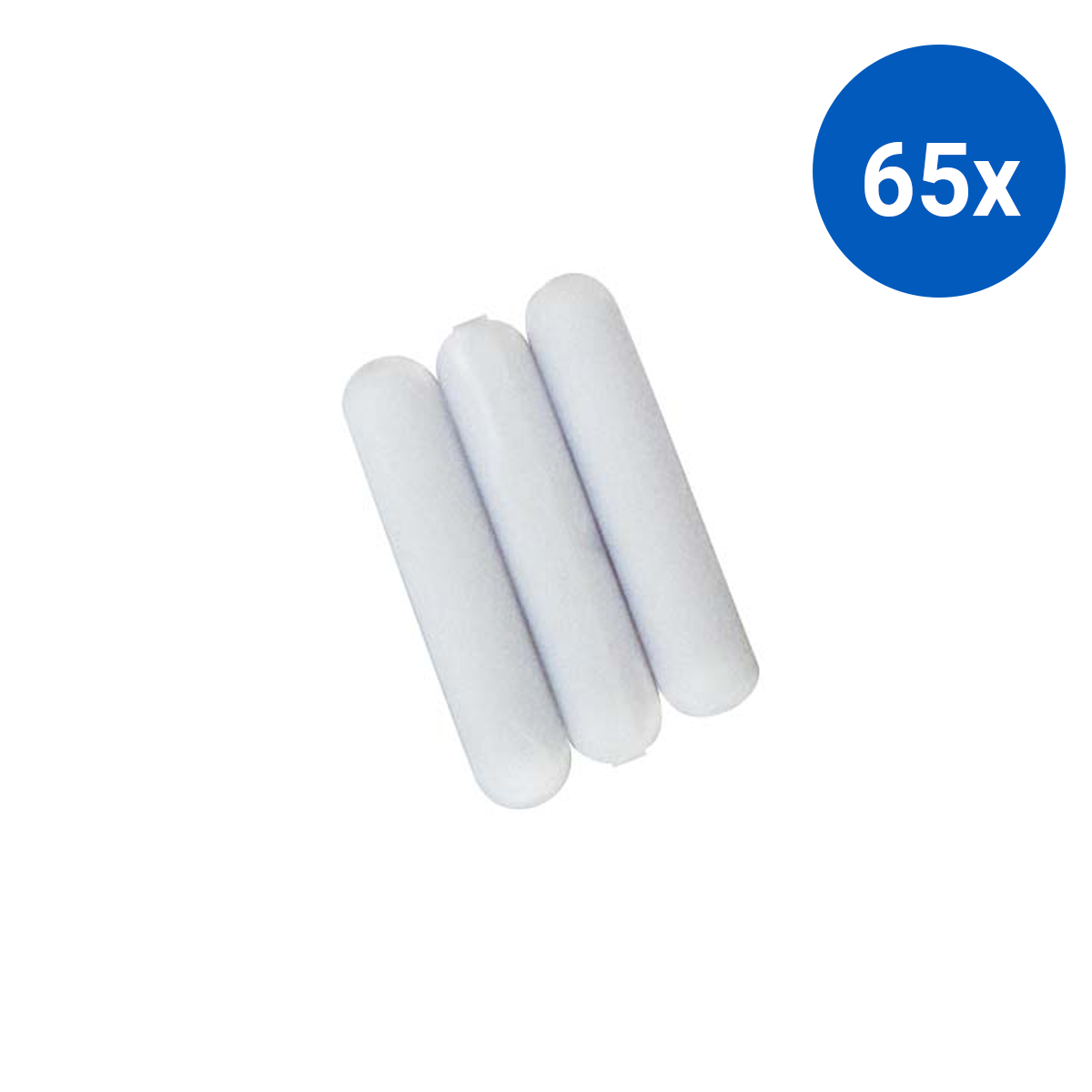 Livingstone Magnetic Stirrer Bar Cylindrical without Pivot 50mm x 8mm - White x65