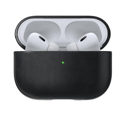 Nomad Modern Horween Leather Case AirPods Pro 1st & 2nd Gen - Black