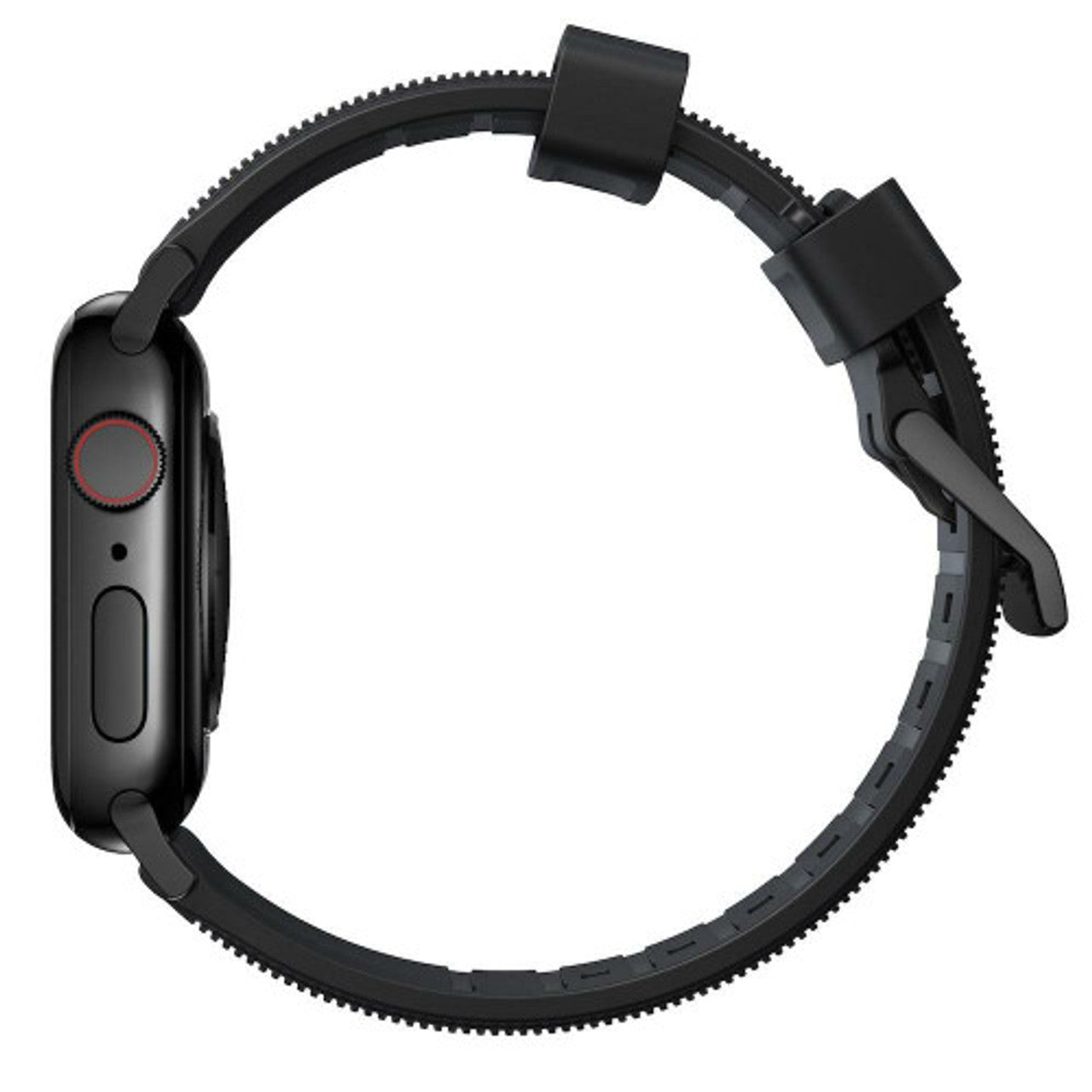 Nomad Rugged Strap Apple Watch 42/44/45/Ultra 49mm - Black hardware