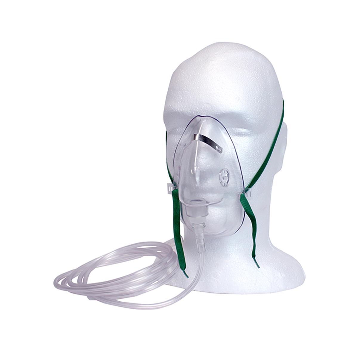 Livingstone Oxygen Mask Medium Concentration with 2m Oxygen Tubing Adult - Clear x85