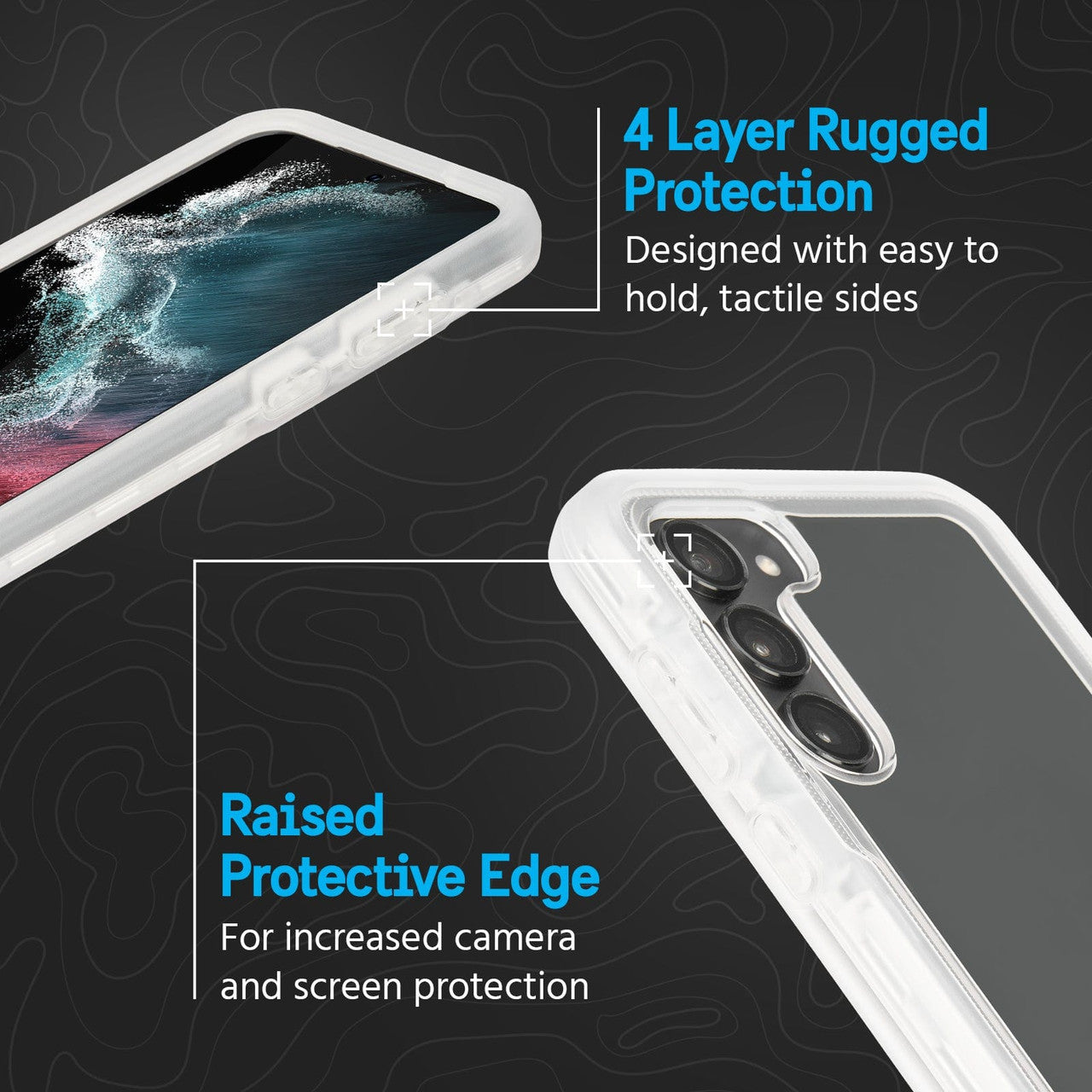 Pelican Voyager Case Samsung Galaxy S23+ Plus - Clear