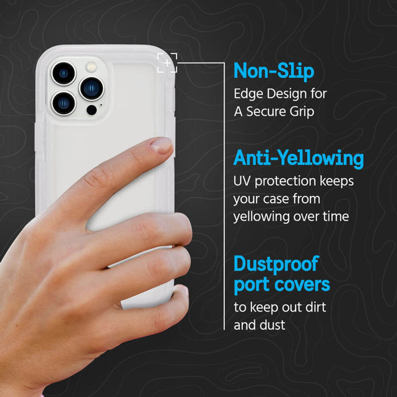 Pelican Voyager Case iPhone 14 Pro Max - Clear