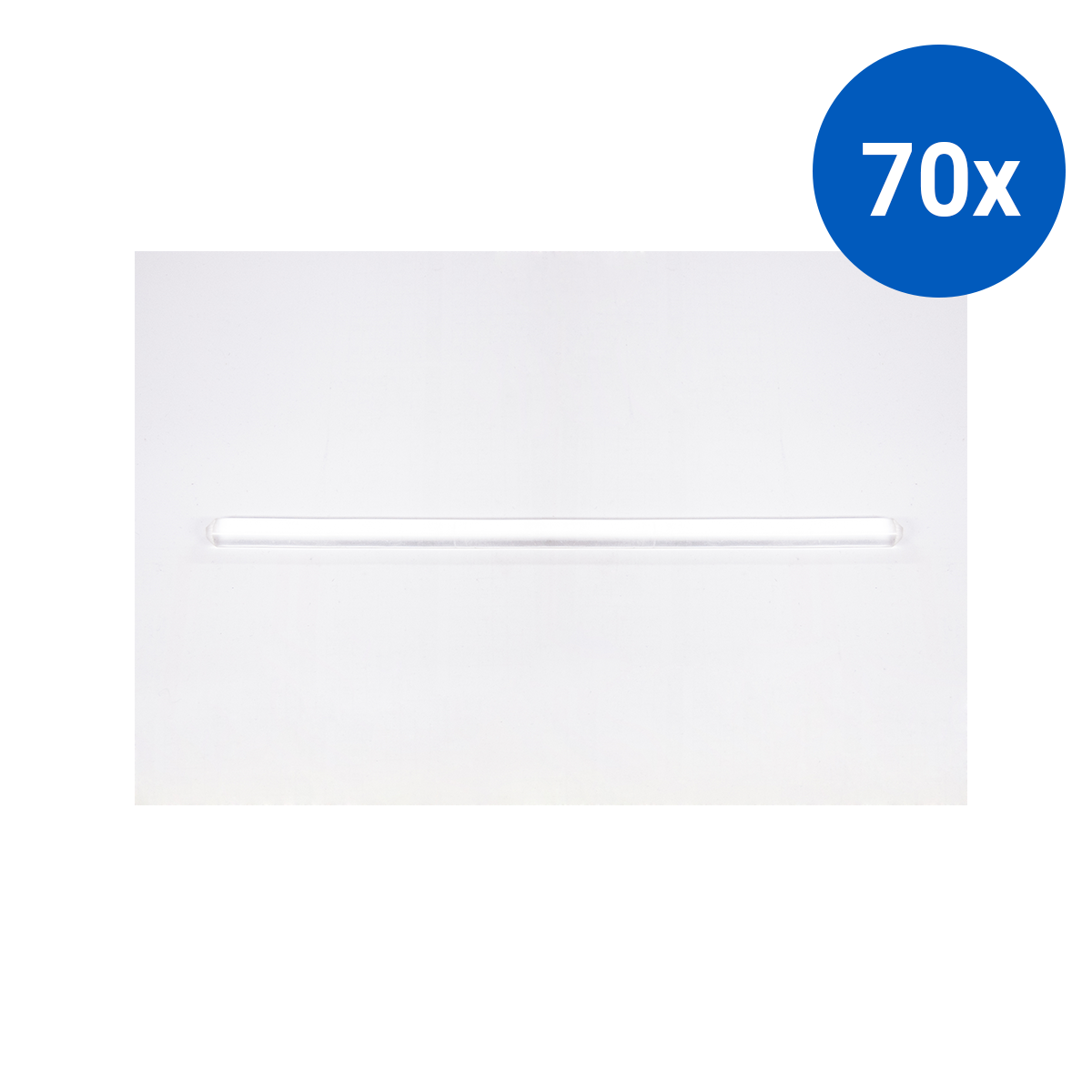 Rod Perspex 300 x 13mm - Clear x70