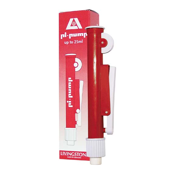 Pi-Pump Pipetter Pipette Filler up to 25ml - Red x25