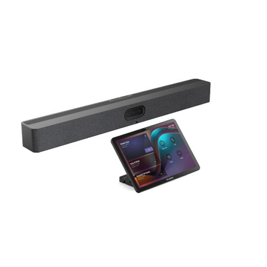 Yealink MeetingBar A50‑031 All‑In‑One Android Video Bar with Triple‑Eye Camera, CTP25 Touch Console & BYOD