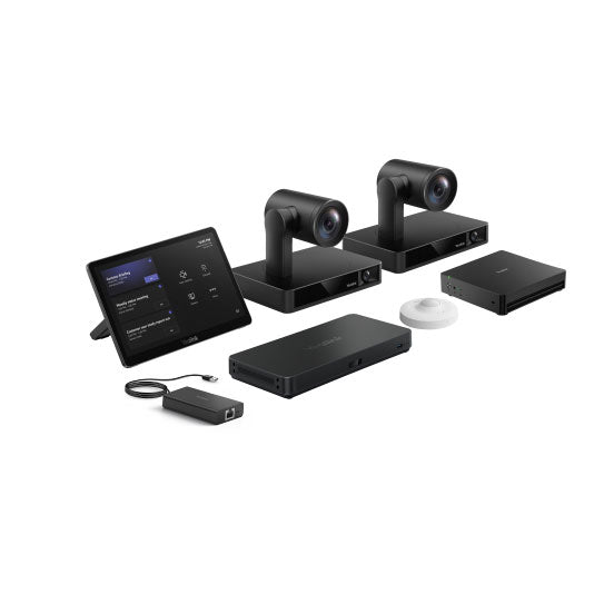 Yealink MVC S90‑C5U‑004 Teams Room Kit MCore with RoomSensor, BYOD Extender & AI Tracking