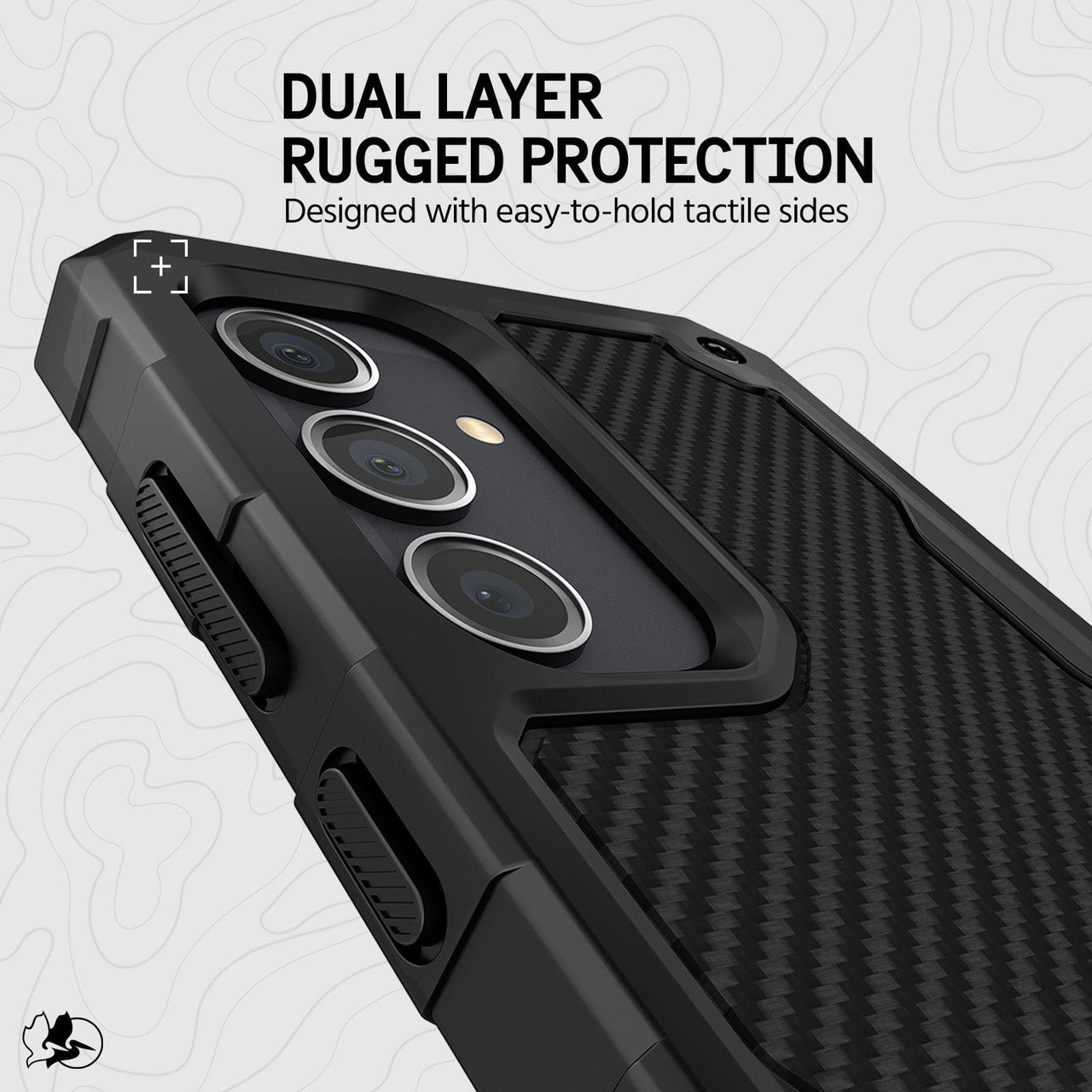 Pelican Shield Case Samsung Galaxy S24 - Carbon Black