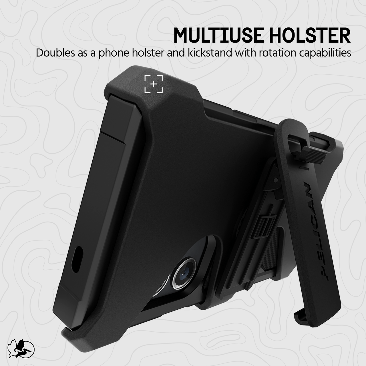 Pelican Shield Case Samsung Galaxy S24 - Carbon Black