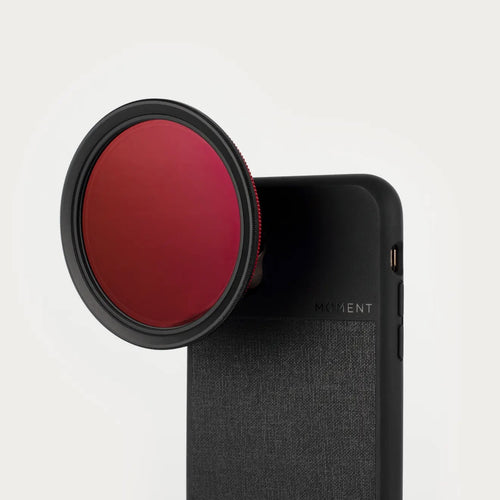 Moment 62mm Variable ND Filter 6-9 Stop - Red/Black