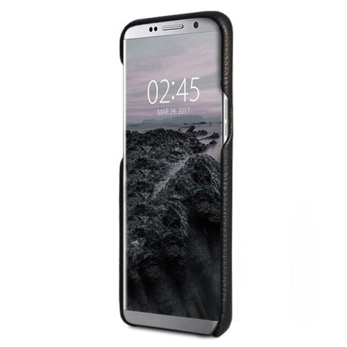 Vaja Grip Leather Case Samsung Galaxy S8+ Plus - Grain Black