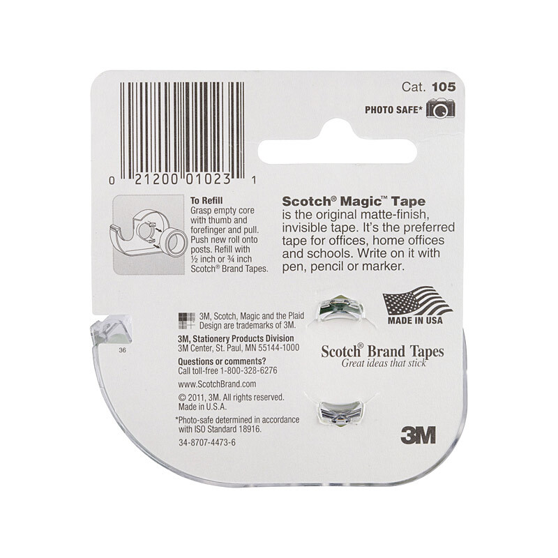 Scotch SCT Tape 105 19mm x 7.62m - 12 Pack
