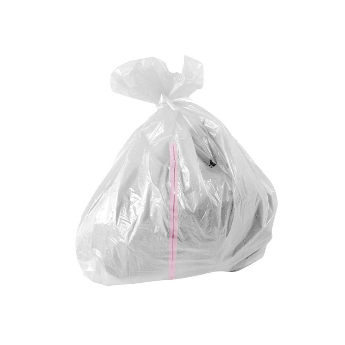 Livingstone Water Soluble Laundry Bag at 60°C 66x84cm 20uM 25 Pcs/Bag 8 Bags/Carton 200/Carton - Clear x5