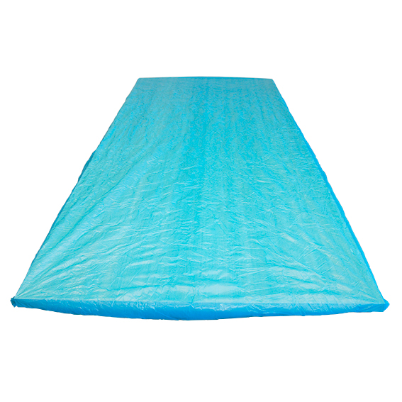 Livingstone Mattress Protector Draw Sheet or Bed Sheet 210(L) x 90(W) x 20(H) cm - Blue x175