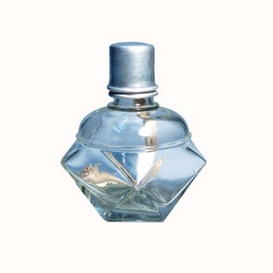 Spirit Lamp 125ml Metal Cover Aluminium - Blue/Clear x50