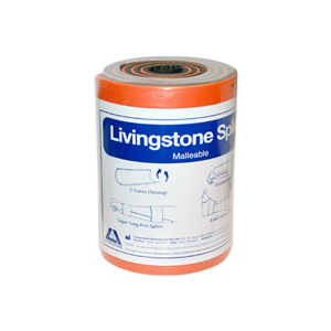 Livingstone Malleable Aluminium Splint 11 x 91cm Adult Size - Red x 20