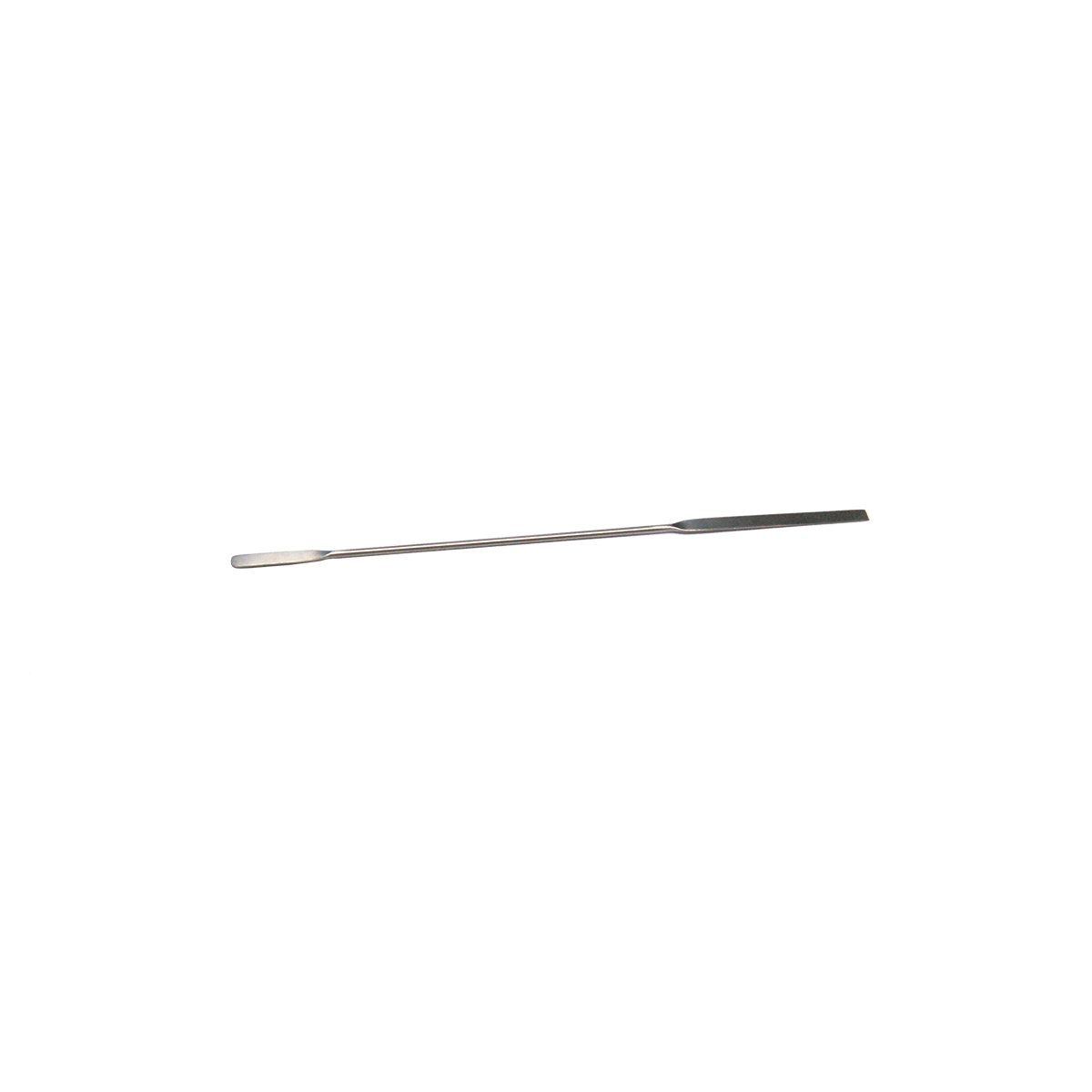 Livingstone Spatula 150 x 3mm 4 x 20mm Flat and 4 x 50mm Flat Ends Stainless Steel - Silver x55