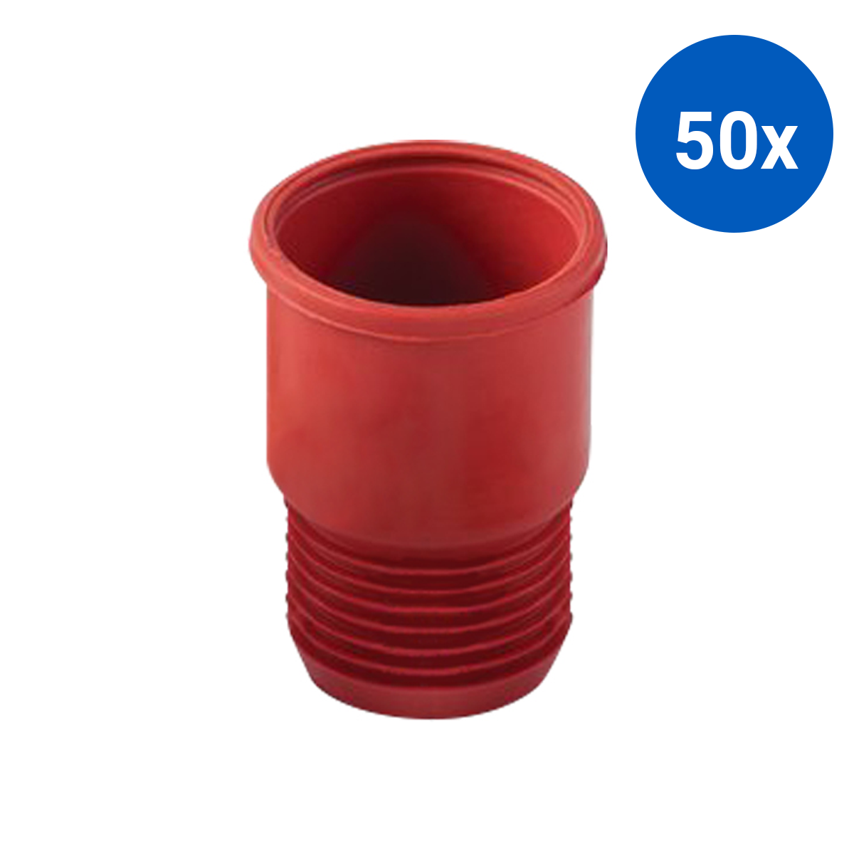 Suba-Seal Septa No. 25 Inner Diameter: 14mm For 14/20 Socket Joints Rubber - Red x50