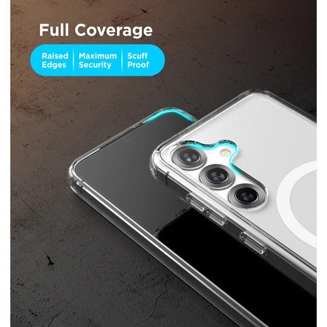 Encased Clear Back Case Samsung Galaxy S25 - Clear