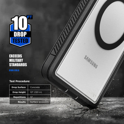 Encased Voyager Case Samsung Galaxy S25 Ultra - Black