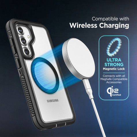 Encased Voyager Case Samsung Galaxy S25+ Plus - Black