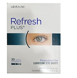 Abbvie Refresh Plus Eye Drops 0.4mL 30 Pieces/Box x20