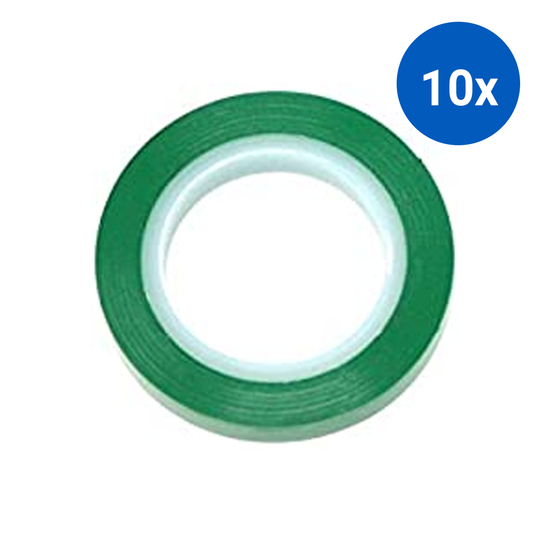 Tape 'N Tell Autoclavable Instrument Tapes 6.35mm x 6.4m Single Pack - Green x10