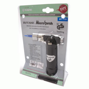 Peng Lim MT-770 Butane Micro Torch - Black x5