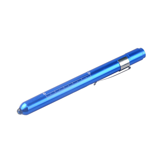 Livingstone Diagnostic Exam Pen Torch Guide LED Light 2 AAA Batteries Sold Separately - Blue x45