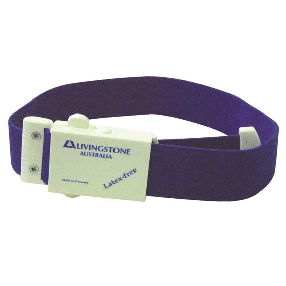 Livingstone Jetpull 2 Tourniquet 45cm Single Push Operation Latex Free - Blue x35