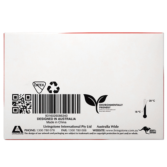 Liv-Pore Premium Microporous Surgical Paper Tape Latex Free 25mm x 9m 12/Box - White x35