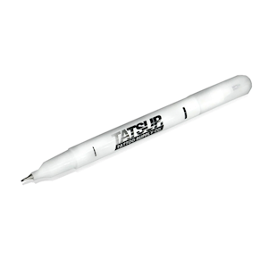 Tatsup Dual Tip Surgical Skin Marker - White x100