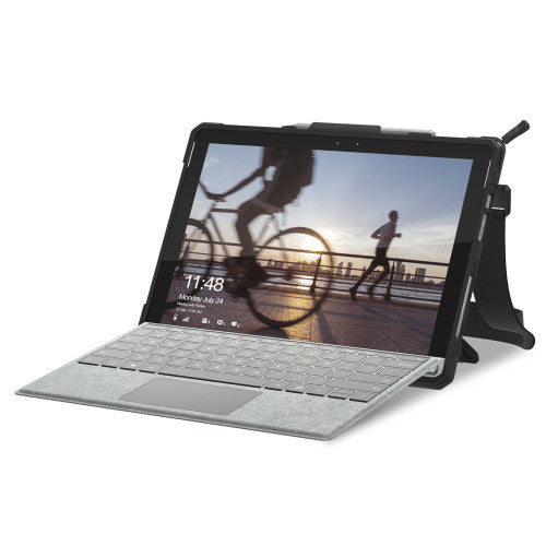 UAG Plasma Case with Handstrap Microsoft Surface Pro 7+ Plus/Pro 7/Pro 6/Pro 5/Pro 4 - Ice/Black