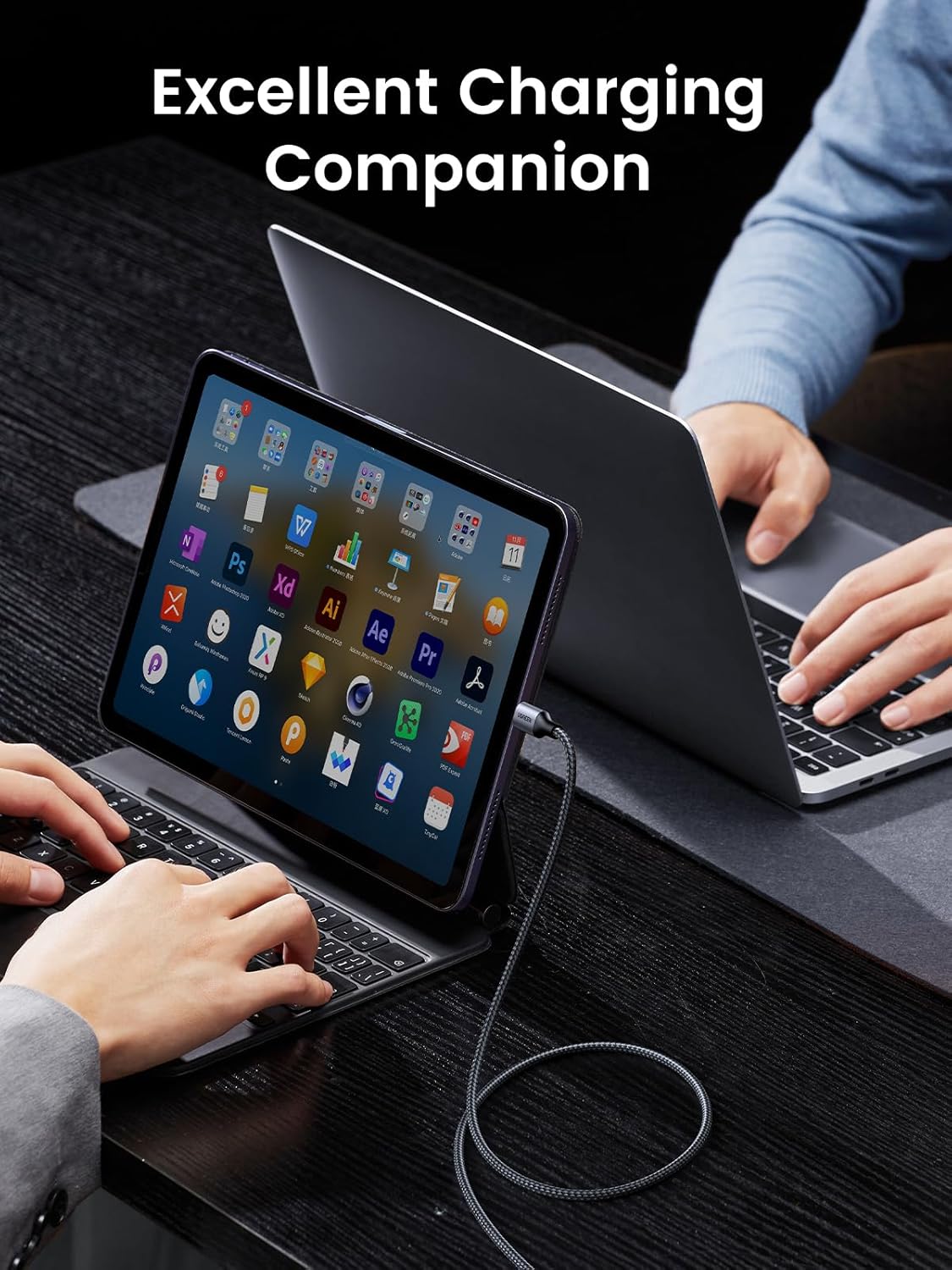 UGREEN 2M USB-C to USB-C Cable 60W PD