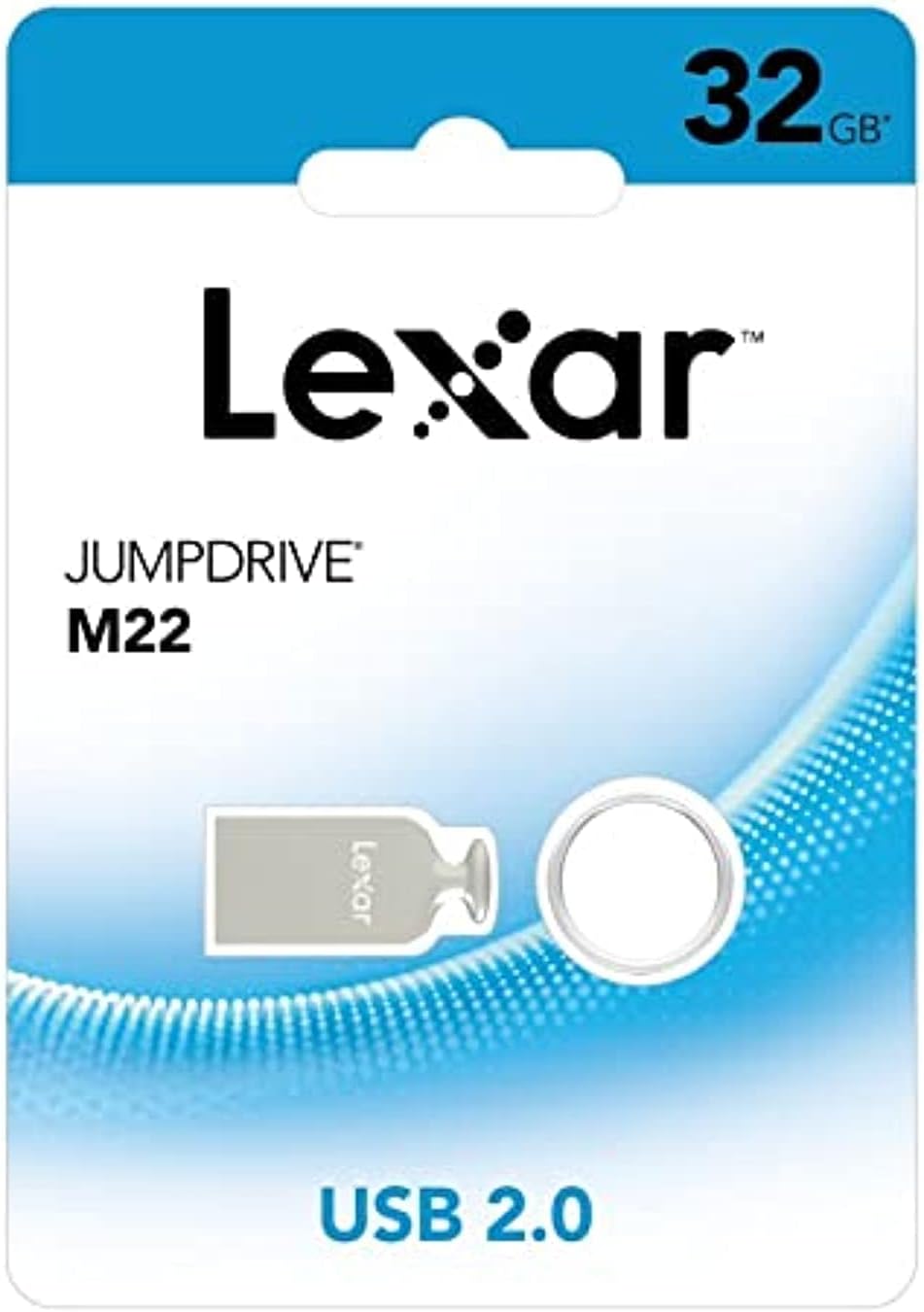 Lexar JumpDrive M22 USB Flash Drive 2.0 32 GB - Silver