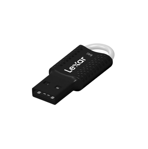 Lexar JumpDrive V40 USB Flash Drive 2.0 64 GB - Black