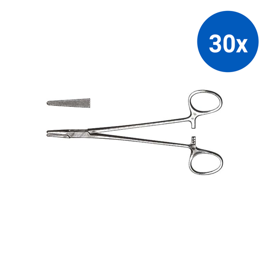 Livingstone Crile-Murray Needle Holder 13cm Stainless Steel - Silver x30