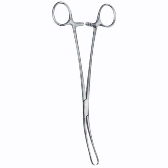 Teale Uterine Forceps 3x4 Teeth 24cm - Silver x10