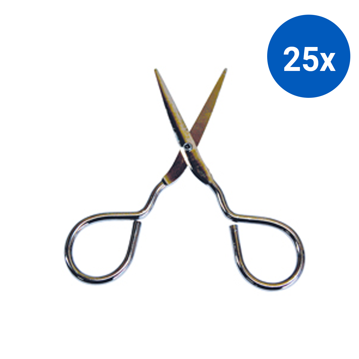 Livingstone First Aid Scissors Straight 9.5cm 10/Pack - Silver x25