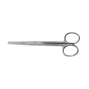 Livingstone Nurses Surgical Scissors 13cm 30g Blunt/Blunt Straight Stainless Steel - Silver x125