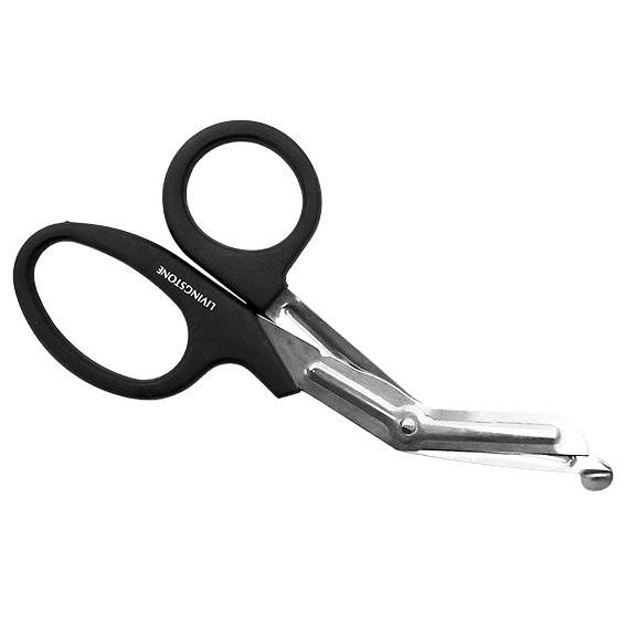 Livingstone Multi-Purpose Shears Bandage Scissors 19cm Autoclavable Stainless Steel - Black x65