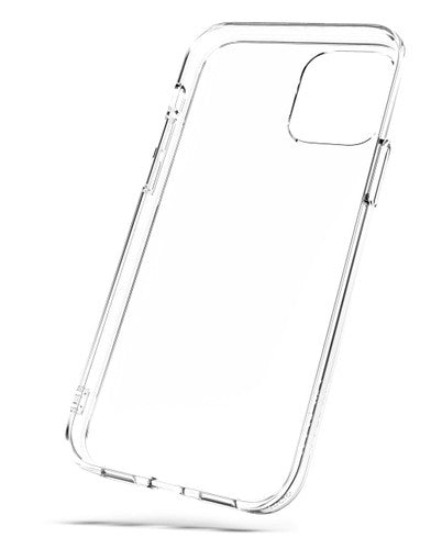 Encased Clear Back Case iPhone 12/12 Pro with Belt Clip Holster - Clear
