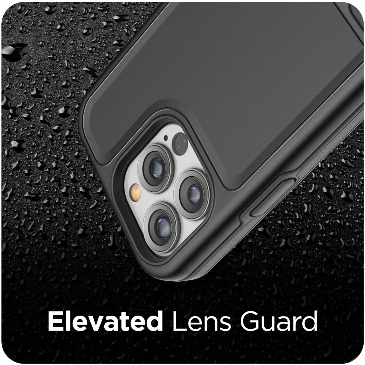 Encased Rebel Case iPhone 13 Pro Max - Black