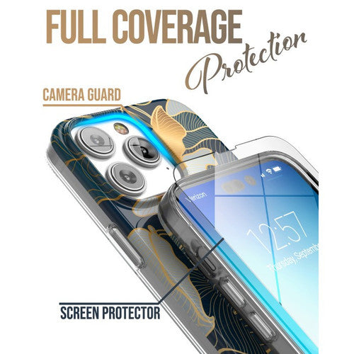 Encased Loop Case with Screen Protector iPhone 14 Pro - Gold Leaf